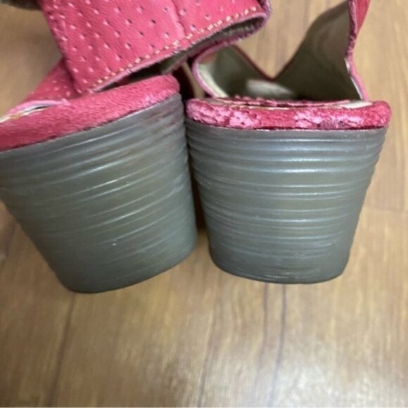 Fly London Yala Wedge Heels Shoes Sandal Women Size 8 - Picture 6 of 9